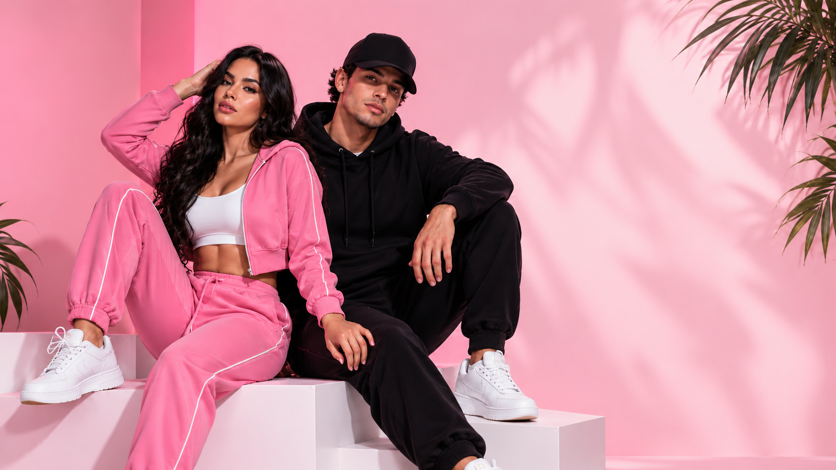 Modelos con conjuntos deportivos Exotic Lyk
